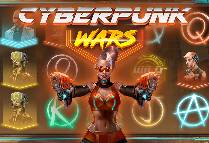 Cyberpunk Wars - Woohoo slot at NV Kasyno Polska Casino