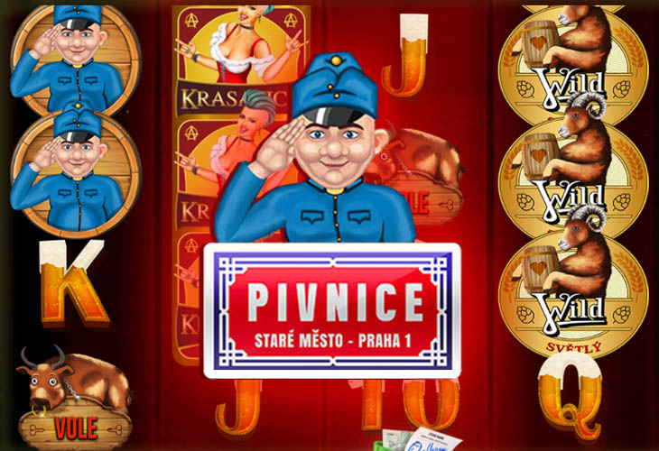 Pivnice - 5MEN slot at NV Kasyno Polska Casino