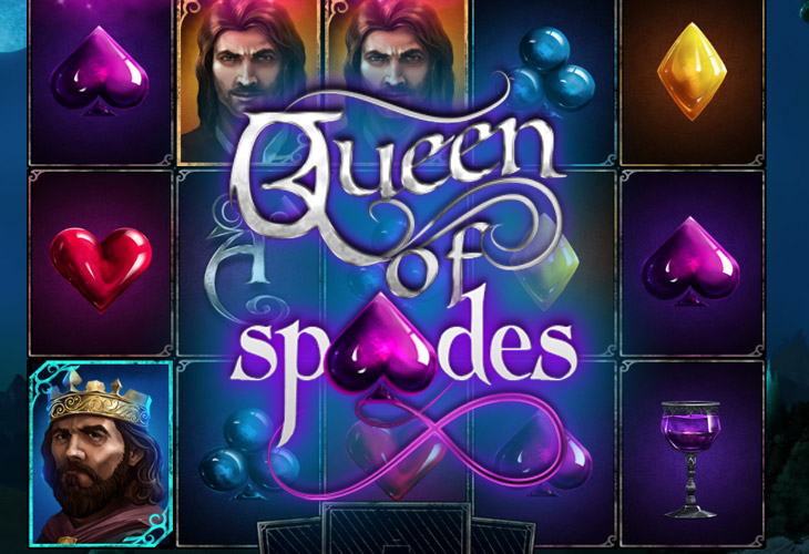 Queen Of Spades - Mascot slot at NV Kasyno Polska Casino