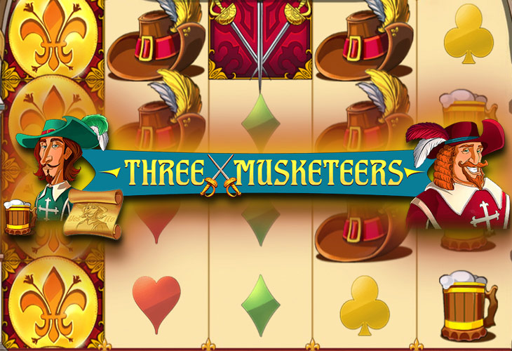 Three Musketeers - Red Tiger Gaming slot at NV Kasyno Polska Casino